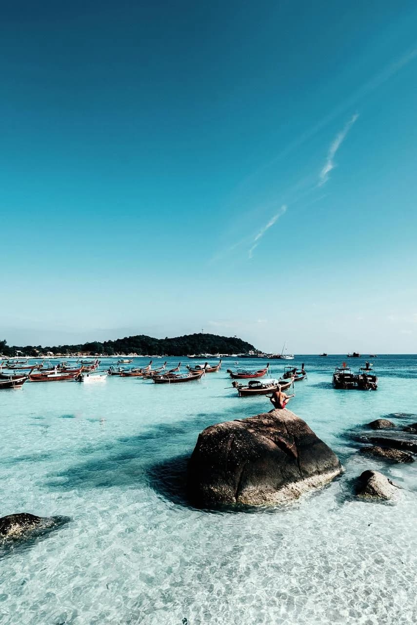 Tropical island view of Koh Phangan